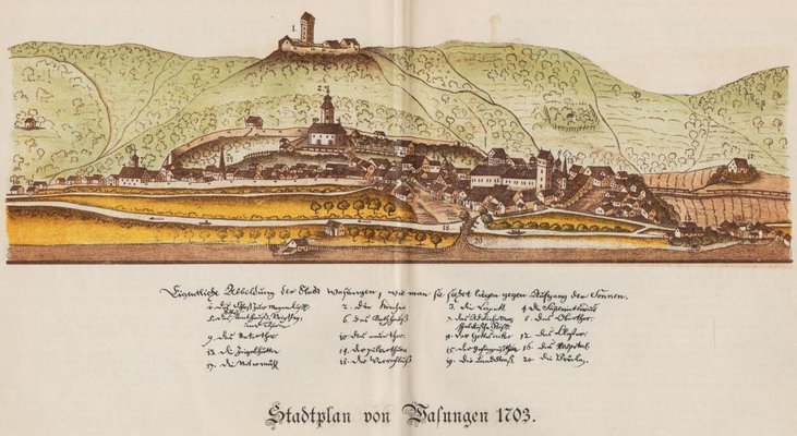 Stadt Wasungen Fachwerkstadt und Stadtgeschichte